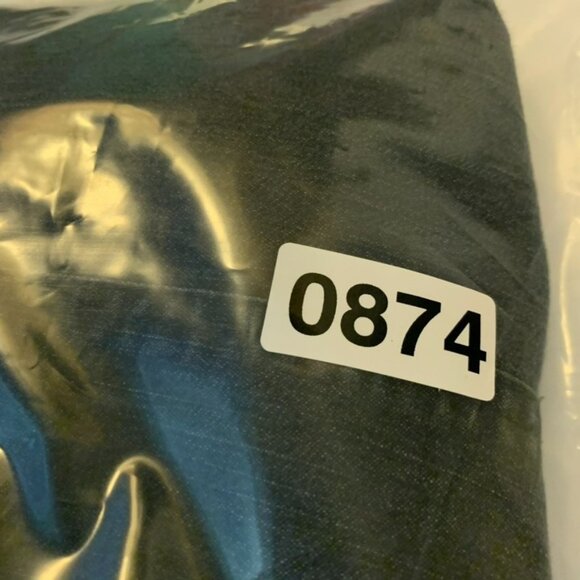 Larry Levine Women 10 Denim Midi Skirt Faded Black Flare Western Coastal Cowgirl - Picture 16 of 16